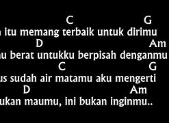 Chord Jangan Dipaksa Jika Memang Sudah Tak Bisa Ini Saatnya