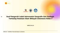 Dampak Letak Geologis Dan Geografis